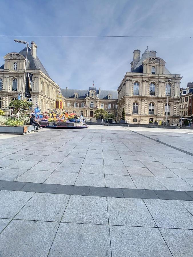 Appart Cosy Hyper Centre Luxe 4 Pers Wifi Apartman Amiens Kültér fotó